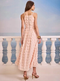Vestido Midi Recortes - Skazi