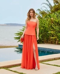 Vestido Busto Alfaiataria - Korecom