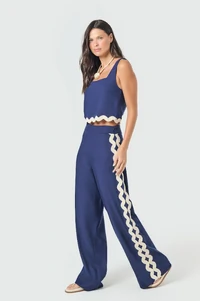 Conjunto Detalhes Em Crochê - Sly Wear