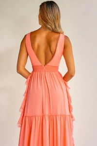 Vestido Babados Renda - Unity Seven