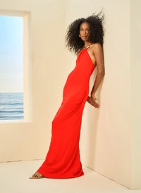 Vestido Frente Única Metal - Open