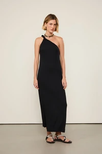 Vestido De Malha Com Detalhe Em Nó - Animale