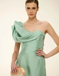 Vestido Um Ombro Dobradura - Arte sacra