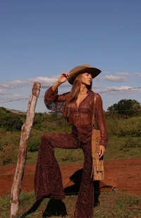 Calça Flare - Fernanda Nabhan + Giovanna Usso