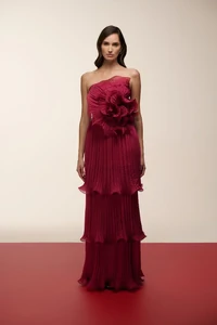 Vestido Flor Busto - Maracujá