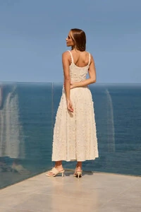 Vestido Natural 3D - Skunk