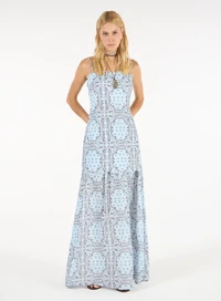 Conjunto Vestido E Saia Estampa Paisley - Tufi Duek