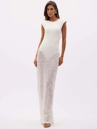 Vestido Decote Costas Ombreira - Oasis