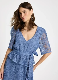 Vestido Tina Midi Feminino - Le Lis