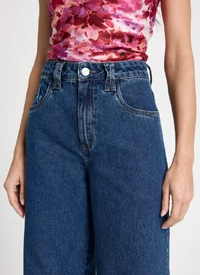 Calça Jeans Pantacourt Farah - Le Lis