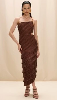 Vestido Franjas - PatBo