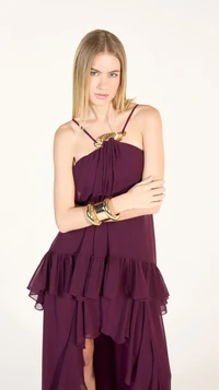 Vestido Longo Camadas - Skazi