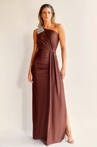 Vestido Um Ombro Laço - Unity Seven