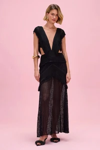 Vestido Macramê Franjas - PatBo