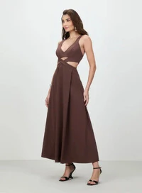 Vestido Midi Faixa - Tufi Duek