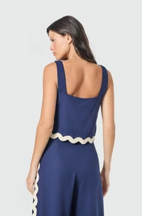 Conjunto Detalhes Em Crochê - Sly Wear