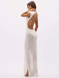 Vestido Decote Costas Ombreira - Oasis