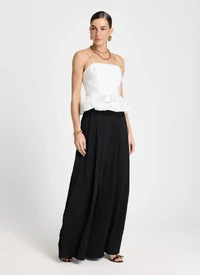 Cropped Aline Peplum - Le Lis