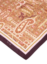 Lenço Paisley Acetinado - Lelis