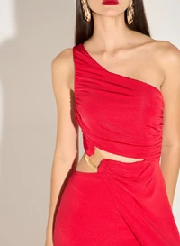 Vestido Recorte Fivela - Tufi Duek