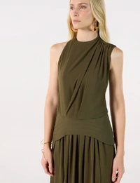 Vestido Pala Trabalhada - Tufi Duek