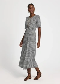 Vestido Kika Listrado - Fernanda Nabhan