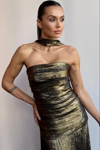 Vestido Drapeado - Unity Seven