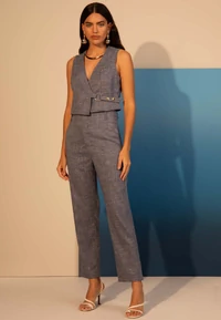 Regata Transpassado Detalhe Fivela - Sly Wear