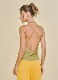 Blusa Feminina Frente Única Em Linho - Open
