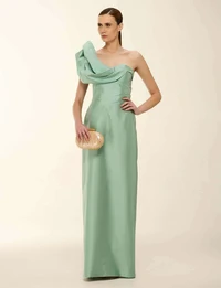 Vestido Um Ombro Dobradura - Arte sacra