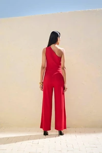 Macacão Um Ombro - Skunk