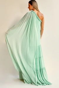 Vestido Um Ombro Capa - Unity Seven