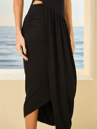 Vestido Frente Única Pregas - Open