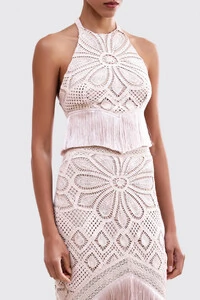 Top Crochet Flower - PatBO