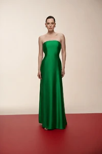 Vestido Decote Bobo Costas - Maracujá