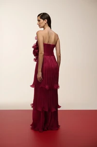 Vestido Flor Busto - Maracujá