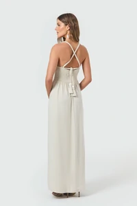 Vestido Detalhes Crochê - Sly Wear