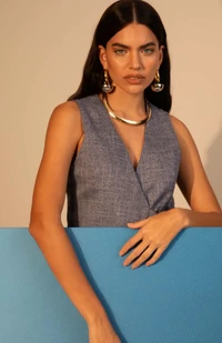 Regata Transpassado Detalhe Fivela - Sly Wear