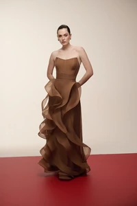 Vestido Babados - Maracujá