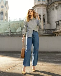 Calça Barrel Clara - Villon