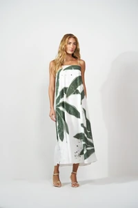 Vestido Alça Estampado - Sly Wear