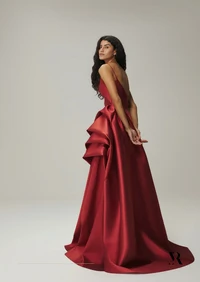 Vestido Um Ombro Babado Lateral - M.Rodarte