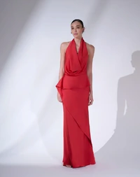 Vestido Frente Única - Maracujá