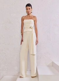 Conjunto Alfaiataria Blusa E Pantalona - Tufi Duek