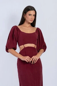 Vestido Midi Athenas - Fernanda Nabhan