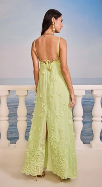 Vestido Flower Alça - Skazi