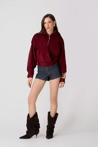 Jaqueta Aura Suede - Fernanda Nabhan