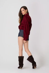 Jaqueta Aura Suede - Fernanda Nabhan