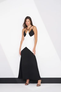 Vestido Alça Recortes - Sly Wear