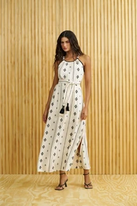 Vestido Alças Bolas - Sly Wear